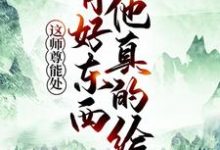 这师尊能处,有好东西他真的给这本小说怎么样?免费在线阅读试试-够力荐小说推荐网