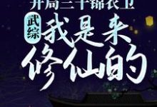 陆子平是哪本书的主角？寻找武综：开局三千锦衣卫，我是来修仙的免费阅读-够力荐小说推荐网